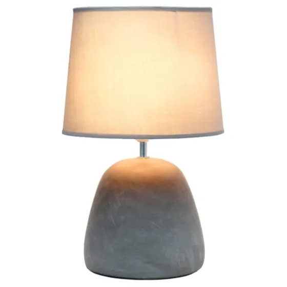 Emma Concrete Table Lamp With Shade-Kirkland's Home Outlet