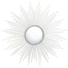 Emme Silver Sunburst Wall Mirror-Kirkland's Home Discount