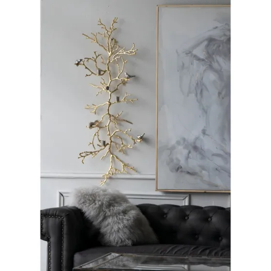 En Branches And Birds Metal Wall Plaque-Kirkland's Home Sale