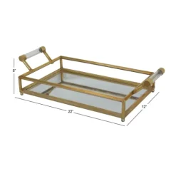 En Glammed Mirror Decorative Tray-Kirkland's Home Fashion