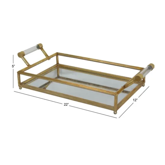 En Glammed Mirror Decorative Tray-Kirkland's Home Fashion