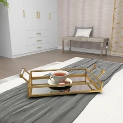 En Glammed Mirror Decorative Tray-Kirkland's Home Fashion