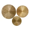En Ribbed Sunburst Wall Plates, Set Of 3-Kirkland's Home Cheap