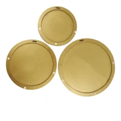 En Ribbed Sunburst Wall Plates, Set Of 3-Kirkland's Home Cheap