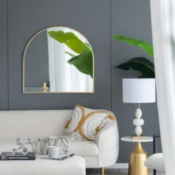 En Wide Arched Wall Mirror-Kirkland's Home Shop