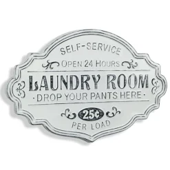Enamel Laundry Room Wall Plaque-Kirkland's Home Best Sale