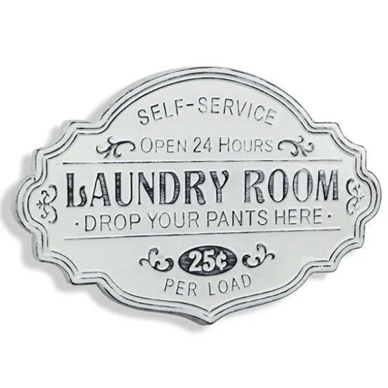Enamel Laundry Room Wall Plaque-Kirkland's Home Best Sale