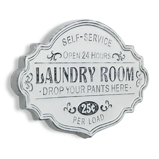 Enamel Laundry Room Wall Plaque-Kirkland's Home Best Sale