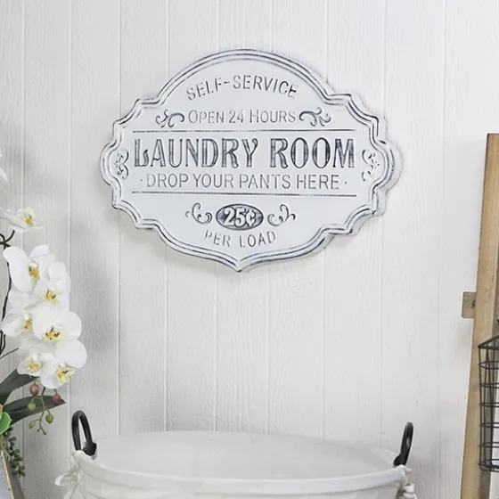 Enamel Laundry Room Wall Plaque-Kirkland's Home Best Sale