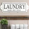 Enamel Laundry Wash Dry Fold Wall Plaque-Kirkland's Home Best