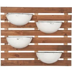 Enamel Pot Wall Planter-Kirkland's Home Discount