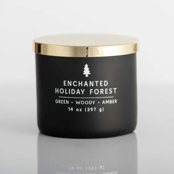 Enchanted Holiday Forest Triple Wick Jar Candle-Kirkland's Home Hot