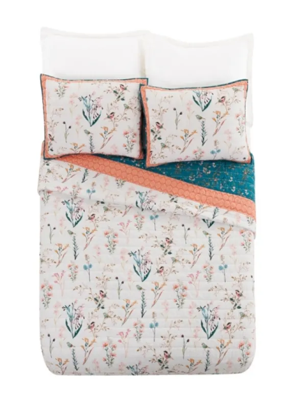 English Garden King 3-Pc. Quilt Set-Kirkland's Home Flash Sale