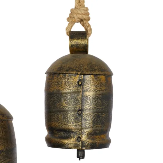 Engraved Hanging Decorative Bells, Set Of 3-Kirkland's Home Shop
