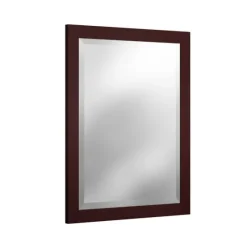 Espresso Beveled Vanity Mirror-Kirkland's Home Shop