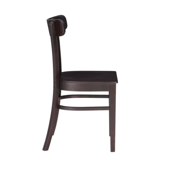Espresso Curved Plank 2-Pc. Accent Chair Set-Kirkland's Home Sale