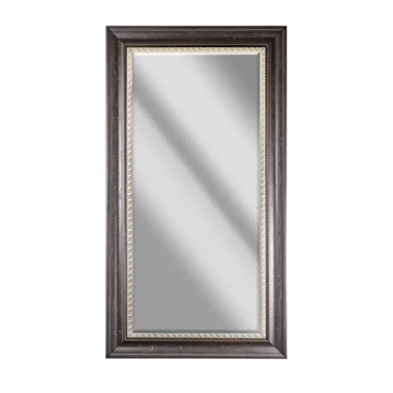 Espresso Framed Leaner Mirror-Kirkland's Home Outlet
