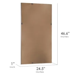 Espresso Framed Leaner Mirror-Kirkland's Home Outlet