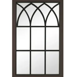Espresso Grandview Arched Frame Wall Mirror-Kirkland's Home Online