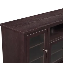 Espresso Wood Highboy Tv Stand-Kirkland's Home Sale