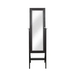 Espresso Wood Mirror Armoire-Kirkland's Home Cheap