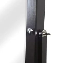 Espresso Wood Mirror Armoire-Kirkland's Home Cheap