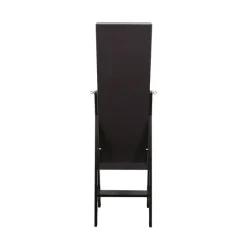 Espresso Wood Mirror Armoire-Kirkland's Home Cheap