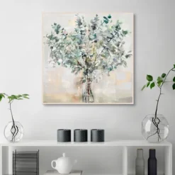 Essential S I Framed Canvas Print, 35X35 In.-Kirkland's Home Shop