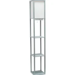 Etagere Shelf Charging Floor Lamp-Kirkland's Home Flash Sale