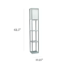 Etagere Shelf Charging Floor Lamp-Kirkland's Home Flash Sale