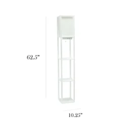 Etagere Shelf Charging Floor Lamp-Kirkland's Home Sale