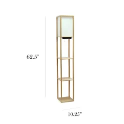 Etagere Shelf Charging Floor Lamp-Kirkland's Home Cheap