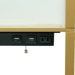 Etagere Shelf Charging Floor Lamp-Kirkland's Home Cheap