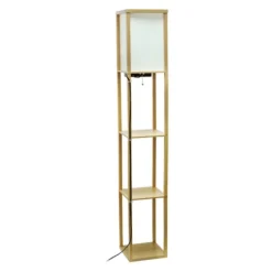 Etagere Shelf Charging Floor Lamp-Kirkland's Home Cheap