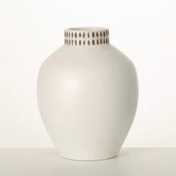Etched Ceramic Urn Vase-Kirkland's Home Sale