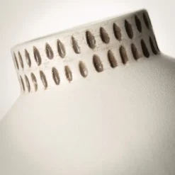 Etched Ceramic Urn Vase-Kirkland's Home Sale