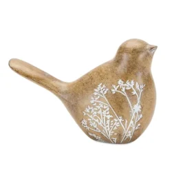 Etched Floral Bird Figurines, Set Of 4-Kirkland's Home Sale