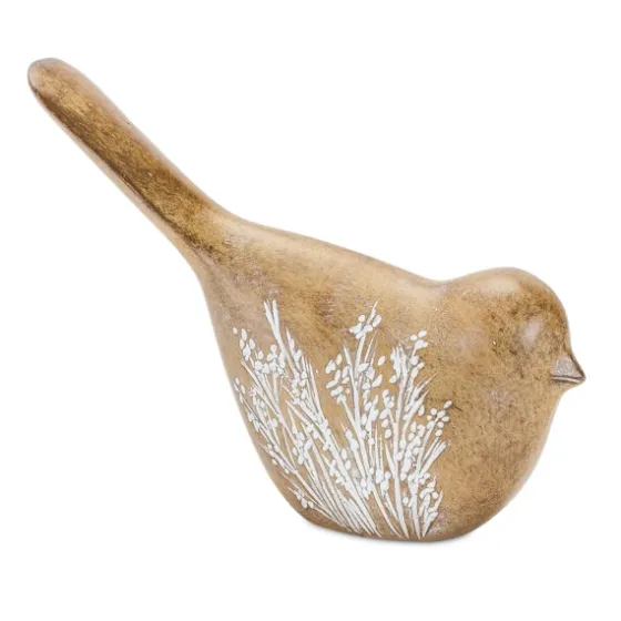 Etched Floral Bird Figurines, Set Of 4-Kirkland's Home Sale