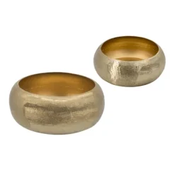 Etched Metal Bowls, Set Of 2-Kirkland's Home Online