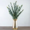 Eucalyptus And Amber Glass Vase Arrangement-Kirkland's Home Best Sale