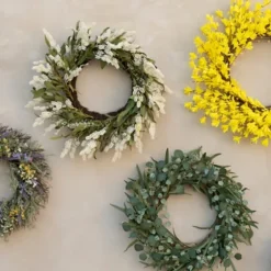 Eucalyptus And Bamboo Leaves Wreath-Kirkland's Home Cheap