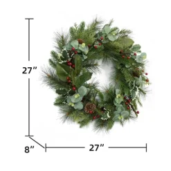 Eucalyptus And Pineberry Refresh Wreath-Kirkland's Home Flash Sale