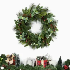 Eucalyptus And Pineberry Refresh Wreath-Kirkland's Home Flash Sale