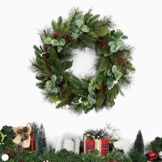 Eucalyptus And Pineberry Refresh Wreath-Kirkland's Home Flash Sale