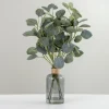 Eucalyptus Arrangement In Gray Bottle Vase-Kirkland's Home Best Sale