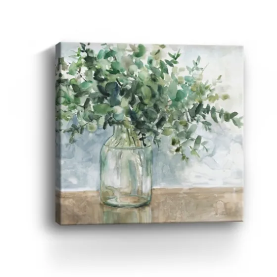 Eucalyptus Bouquet Giclee Canvas Print, 40X40 In.-Kirkland's Home Sale