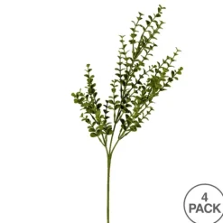 Eucalyptus Bushes, Set Of 4-Kirkland's Home Clearance