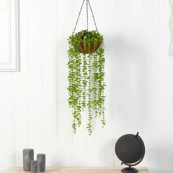 Eucalyptus Vines Hanging Basket-Kirkland's Home Cheap