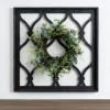Eucalyptus Wreath Trellis Plaque-Kirkland's Home Discount