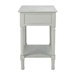 Evelina Textured Single Drawer Accent Table-Kirkland's Home Best